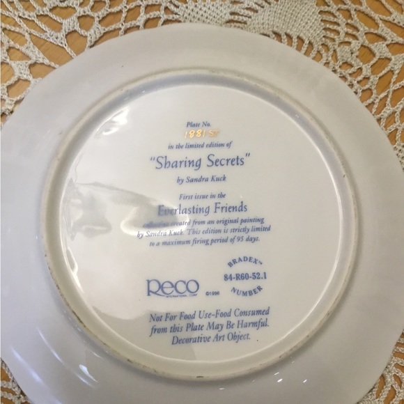 Sandra Kuck collector plates. - Picture 4 of 4